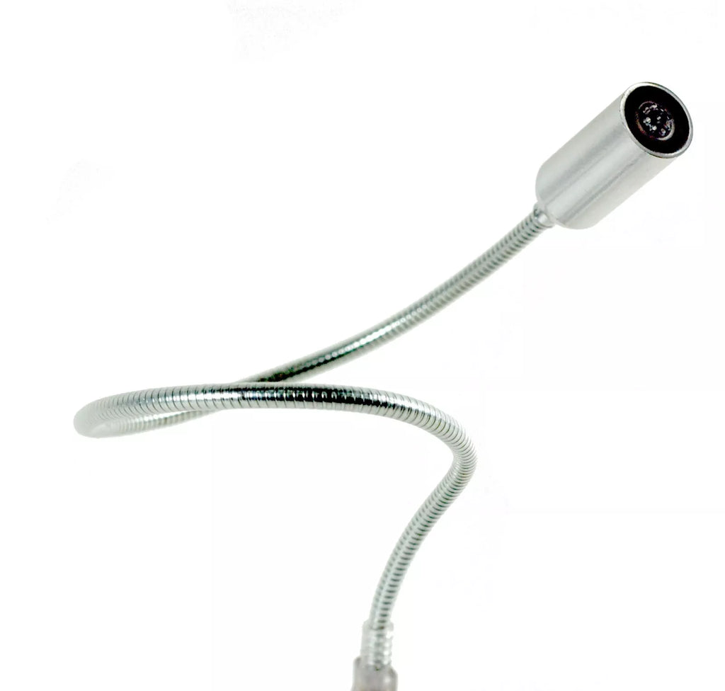 MacMice MicFlex 19'' Flexarm USB Desktop & Portable Microphone for Windows 11 Voice Dictation, Dragon NaturallySpeaking, Macs, Android, and iOS - Inclusive Inc
