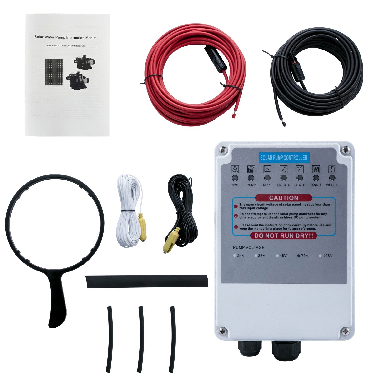 48v DC-Direct or 72v Solar Stainless & Brushless Pool Pump - Inclusive Inc
