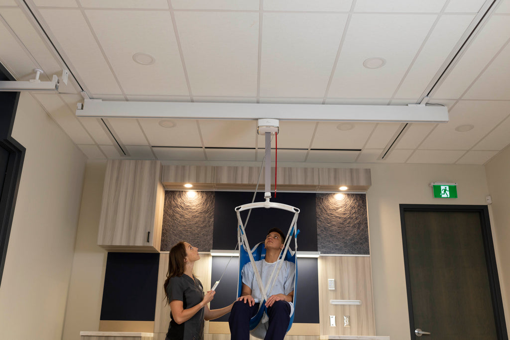 MedCare Heavy Duty C-1000 Lift de plafond + pack de piste XY