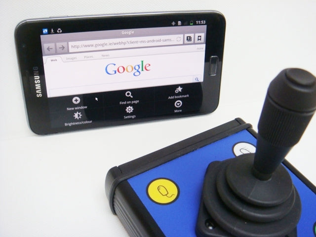 Point-It! Bluetooth Wireless Joystick Mouse - with Top Pushbutton for Left Click - Broadened Horizons Direct