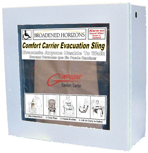 Comfort Carrier Evacuation Wall Cabinet - Broadened Horizons Direct