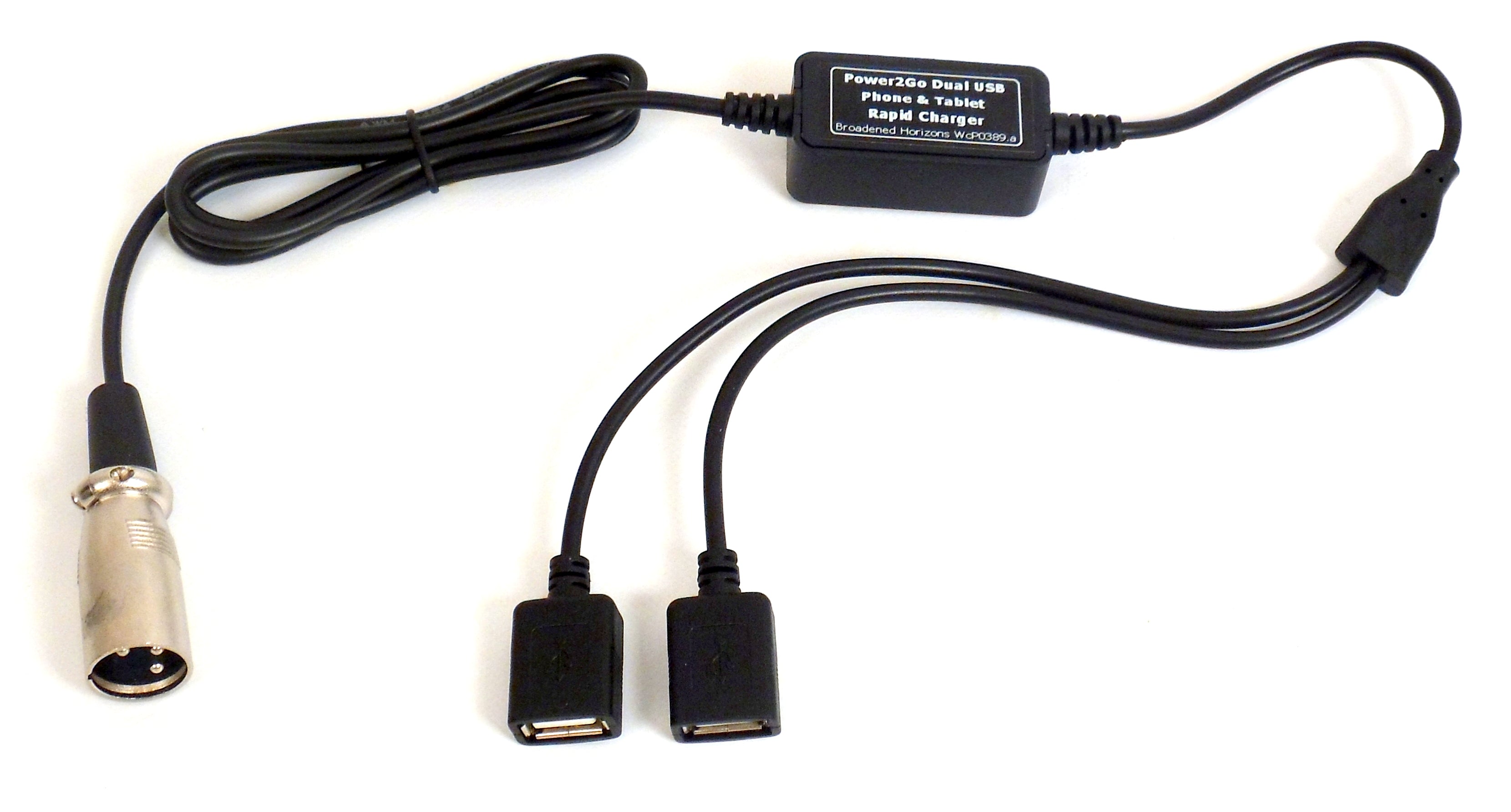 Power2Go Dual USB Phone & Tablet 3A Rapid Charger for iPhone, iPad, Android, and more - Broadened Horizons Direct