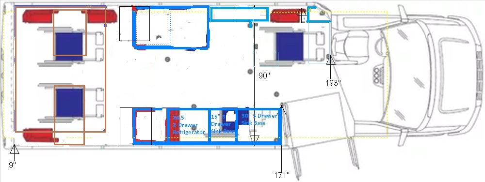 Titel sponsor för US National Tour i World's 1st Class-C rullstol RV +Grid Independent Solar Air Conditioning