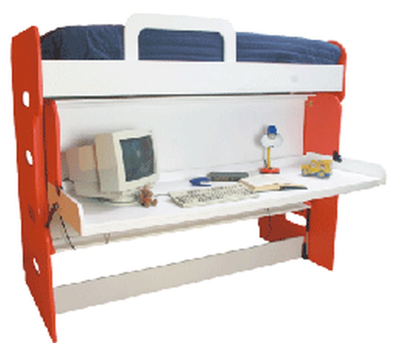DIY Double-Decker Twin over Twin (Single) Do-It-Yourself Mechanism, Plans Drawings, & Assembly Instructions - Broadened Horizons Direct