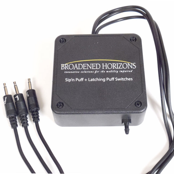 Sip-n-Puff & Latching Puff Switches for Gaming or Intercom - Broadened Horizons Direct