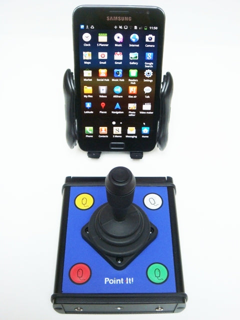 Point-It! Bluetooth Wireless Joystick Mouse - with Top Pushbutton for Left Click - Broadened Horizons Direct