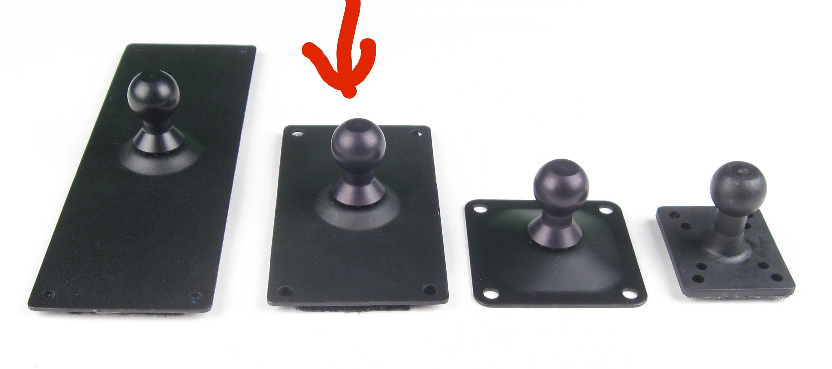 3rd Arm 4.5'' x 2.5'' Smartphone Top Plate 