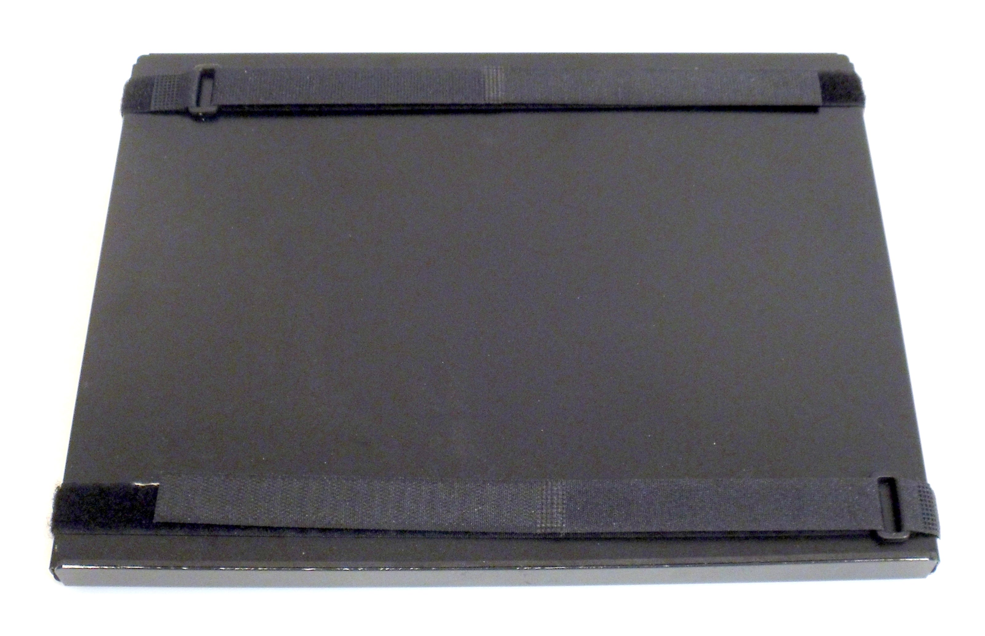 Robo Arm Multiuse Black Aluminum Tray with Velcro Straps for Laptop - Broadened Horizons Direct