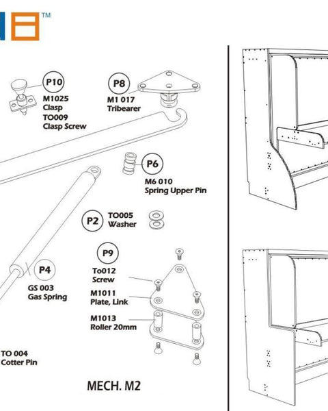 DIY Ritzy Do-It-Yourself Mechanism, Plans Drawings, & Assembly Instructions - Broadened Horizons Direct