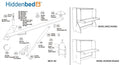 DIY Horizontal Full (Double) Do-It-Yourself Mechanism, Plans Drawings, & Assembly Instructions - Broadened Horizons Direct