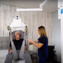 ORBIT® обертовий передавання пацієнта підйомна рука 5 'Досягнення альтернативи підйому стелі для маленьких спалень, RV, ванної кімнати
