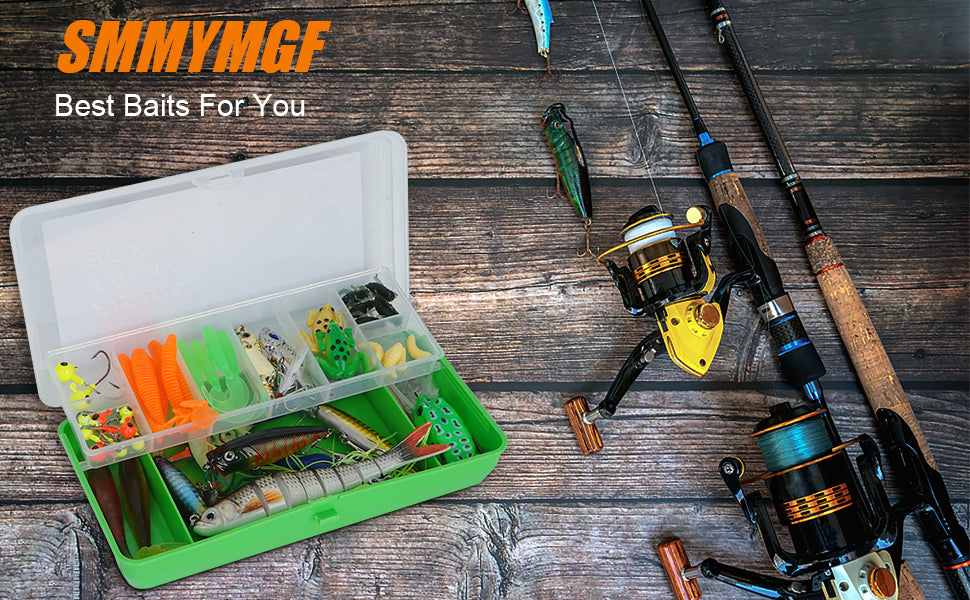 Tackle Box full of Fishing Lures and Tackle – Inclusive Inc