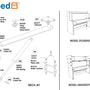 DIY Slim Twin (Single) Do-It-Yourself Mechanism, Plans Drawings, & Assembly Instructions - Broadened Horizons Direct