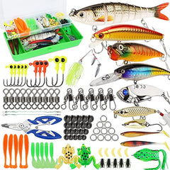 Tackle Box voller Angelköder und Tackle