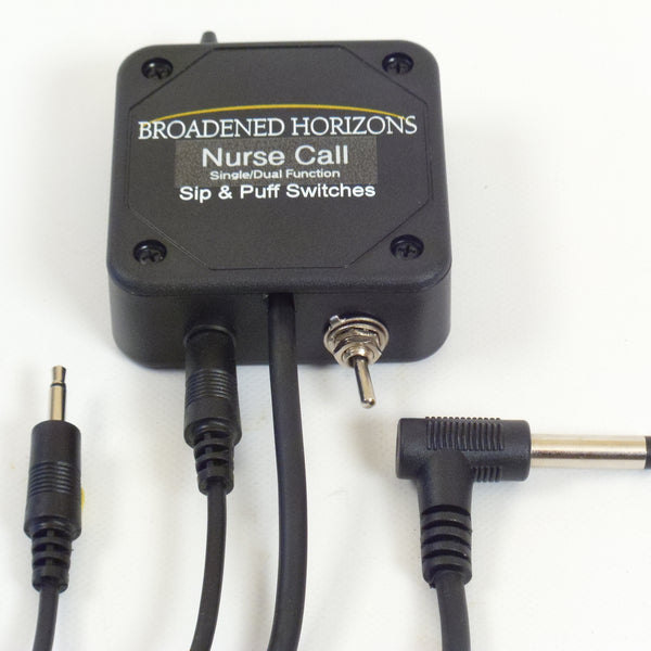 Nurse Call Sip / Puff / Bite Single or Dual Function Switches - Broadened Horizons Direct