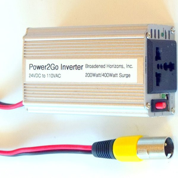 Power2Go 110VAC 200W Power Inverter - Broadened Horizons Direct