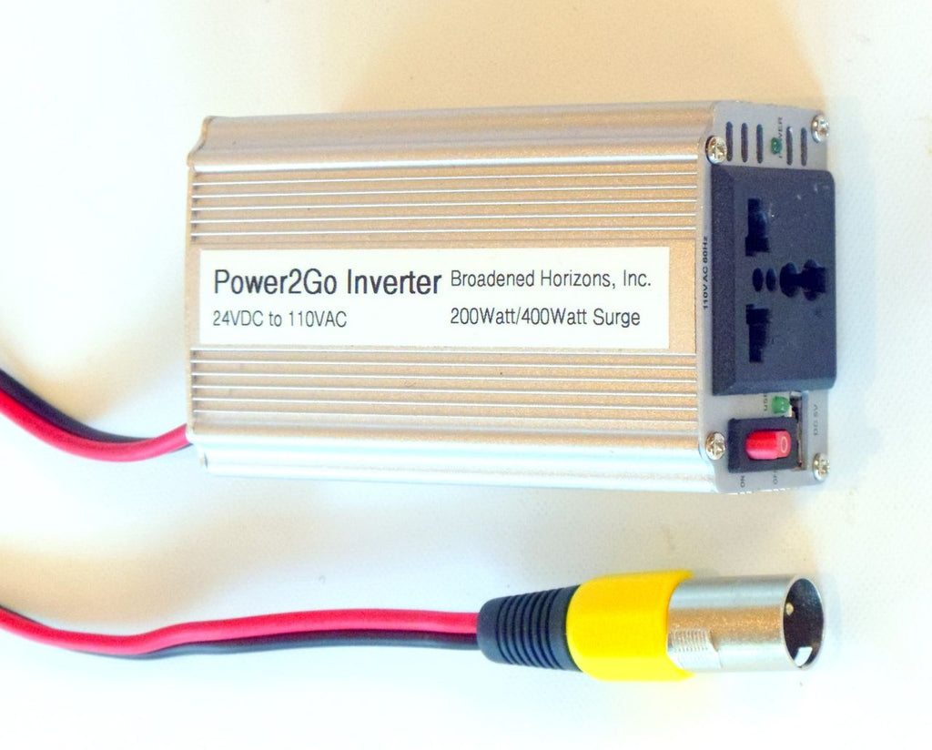Power2Go 110VAC 200W Power Inverter - Broadened Horizons Direct