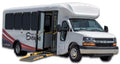 Titel sponsor för US National Tour i World's 1st Class-C rullstol RV +Grid Independent Solar Air Conditioning