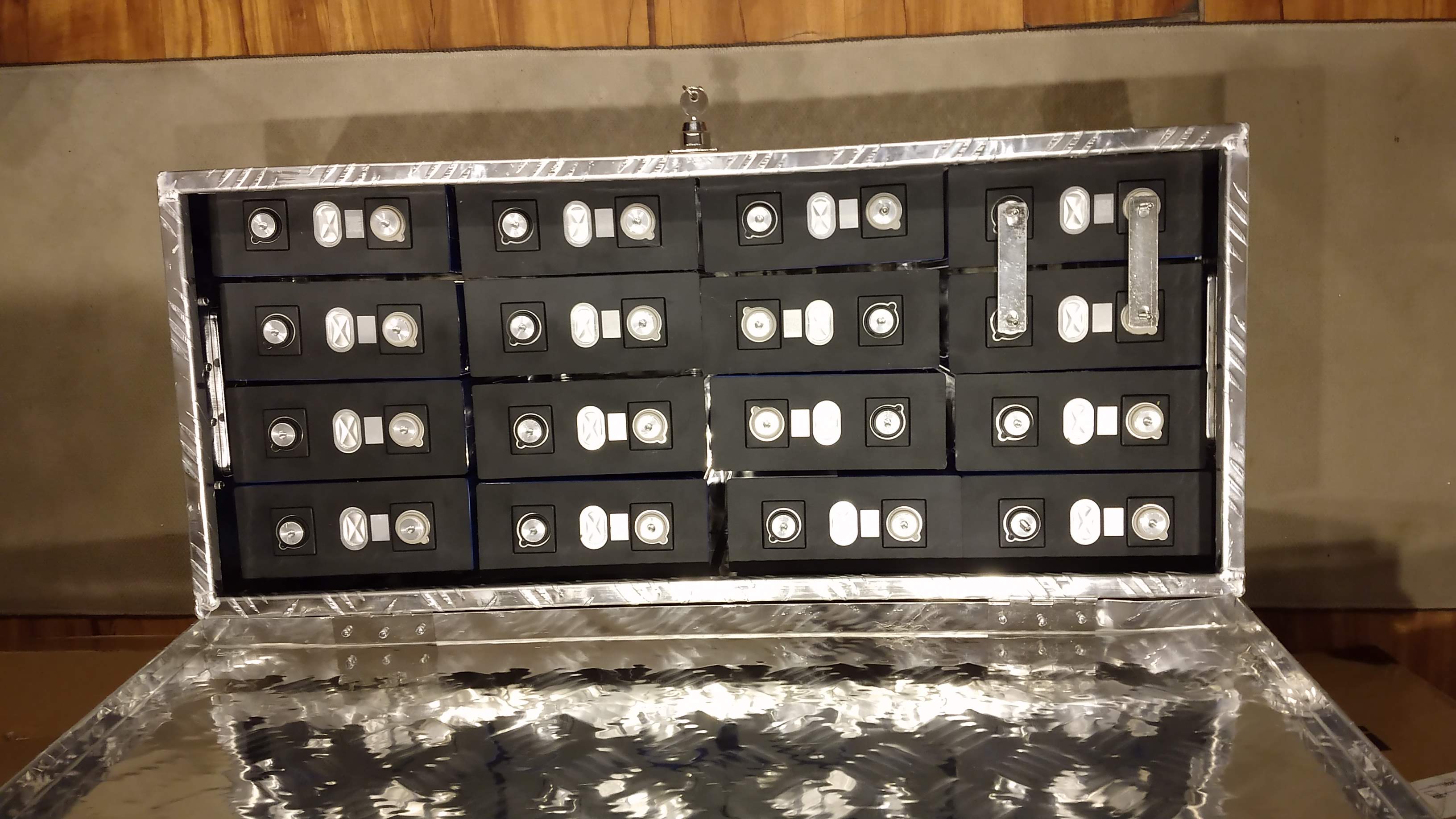 Kits de batería LIFEPO4 de 29kWh para marina solar fuera de la red y RV