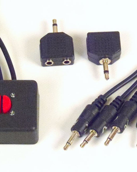 Configurable 3-8 Switch Micro Digital Joystick and Fingertip Pushbutton Pad