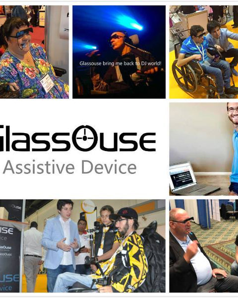 Glassouse v1.4 Bluetooth 핸즈프리 헤드 모션 마우스