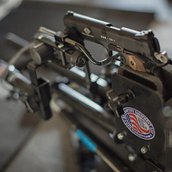 Hands-free Pistol Mount Add-On to Powershooter - Broadened Horizons Direct