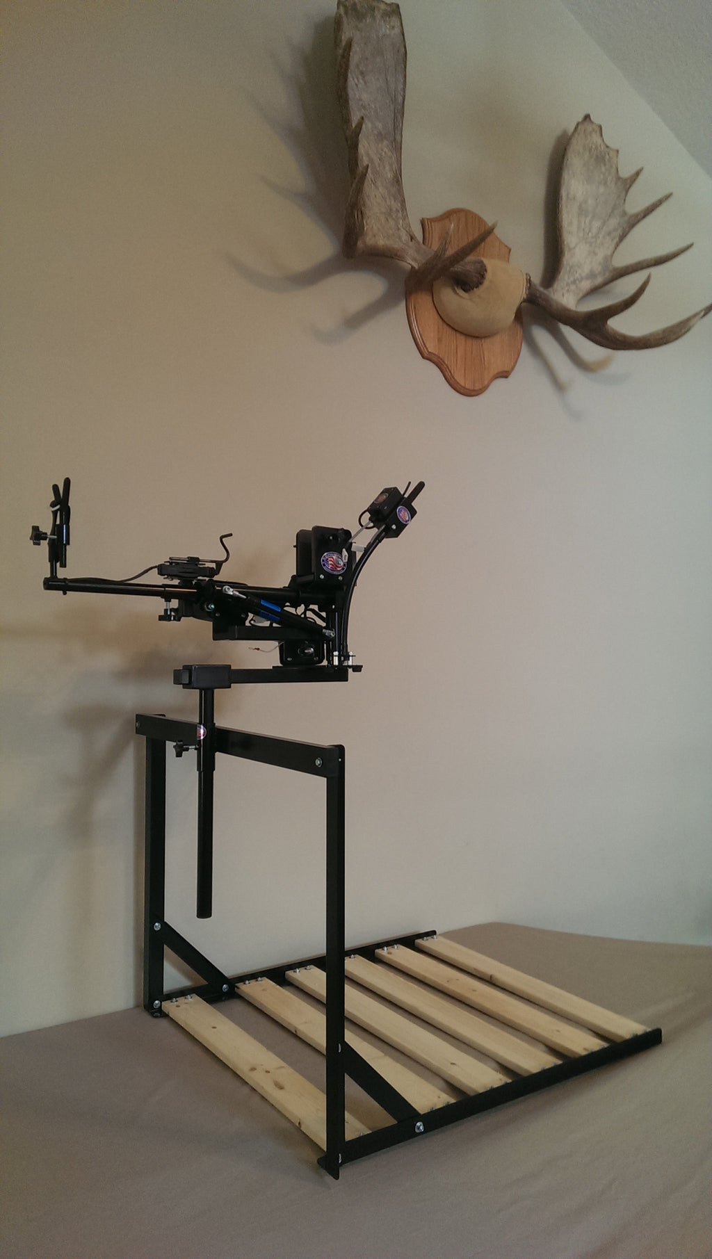 Optional Drive-on Stand for Powershooter, Sharpshooter, and Fishing