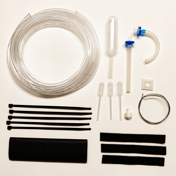 Sip-n-Puff Tubing Kit with Mouthpieces, & Accessories - Vacuum Packed