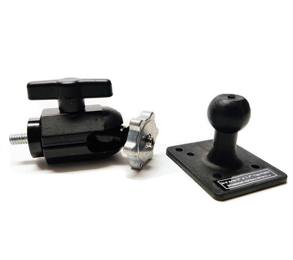 3rd Arm Jointed 2.5'' Single Joint Top for Flex Mount - Inclusive Inc