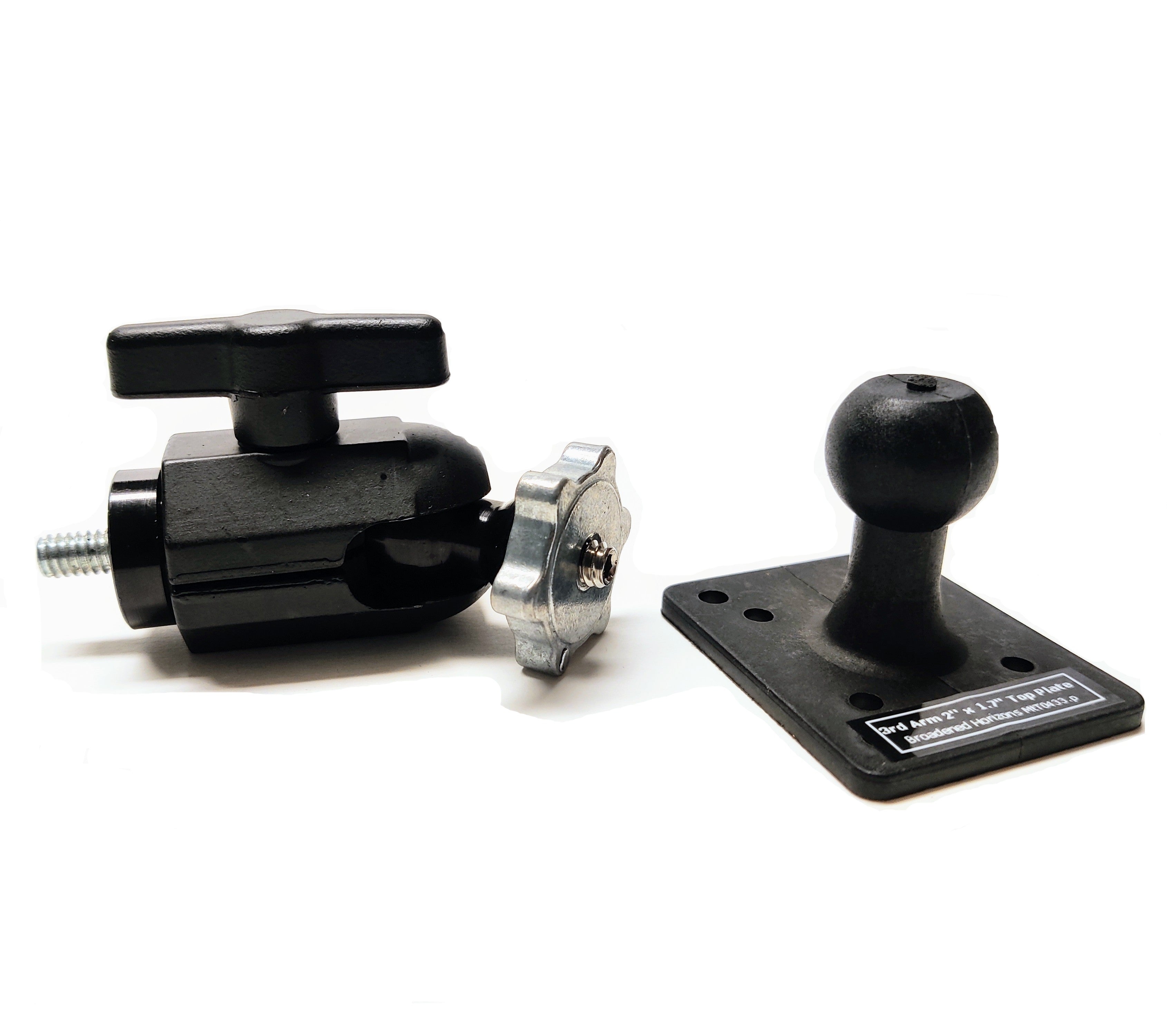 3rd Arm Jointed 2.5'' Single Joint Top for Flex Mount - Inclusive Inc