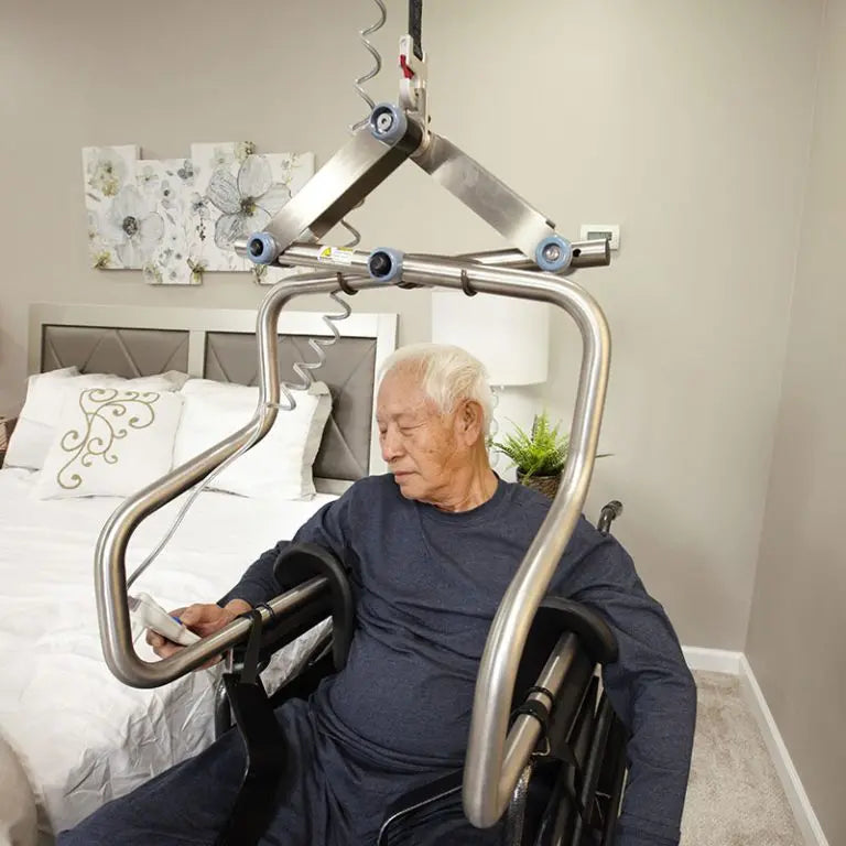 Levador independente para elevadores de teto do paciente