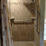 Mark Felling Roll-in Shower Design With Rainfall Showerhead