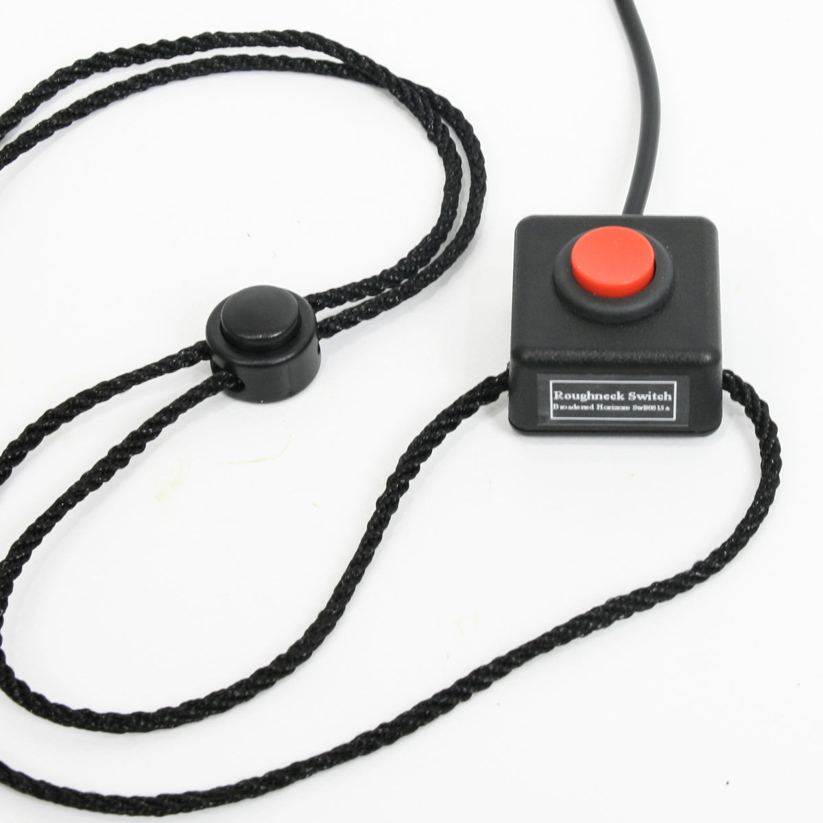 Interrupteur de bouton-poussoir unique Roughneck pour le menton, le poing, le pied ou la tête
