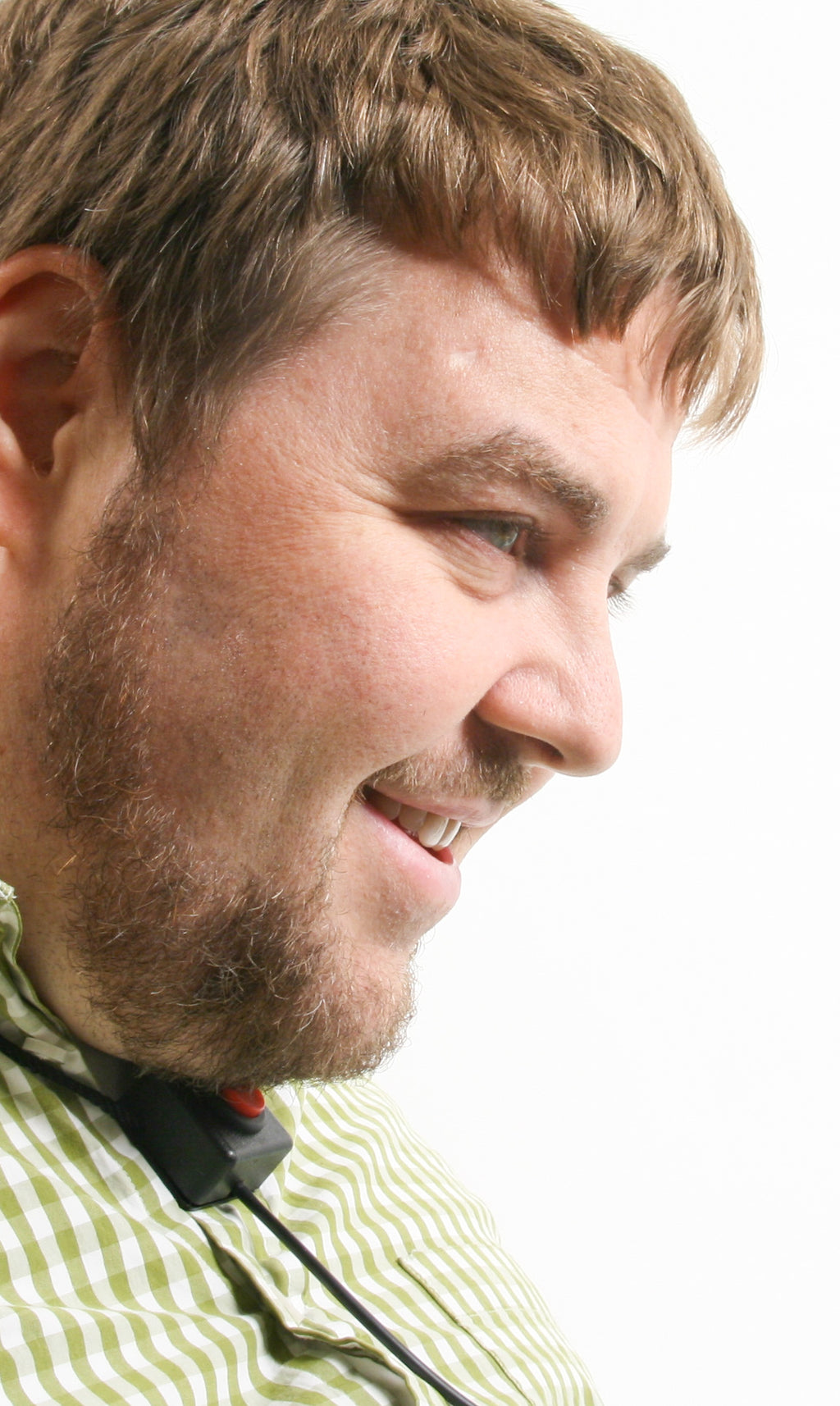 Roughneck Chin Ability Switch on Neckband - Activated with chin do down