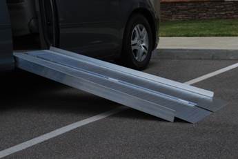 Sidekick aluminium rolstoelhelling