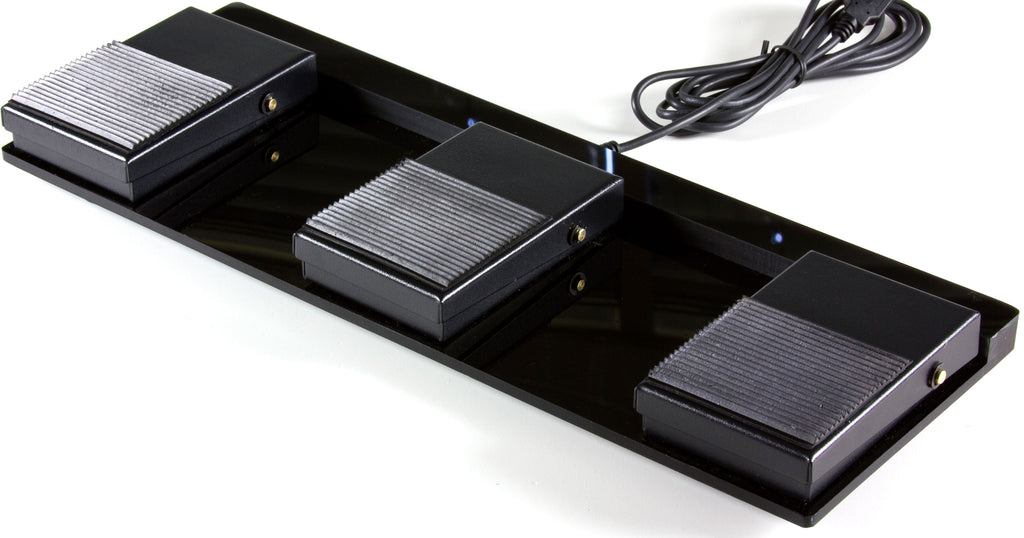 Triple Foot Ability Switches for Microsoft Access Game Controller - Heavy Duty Metal