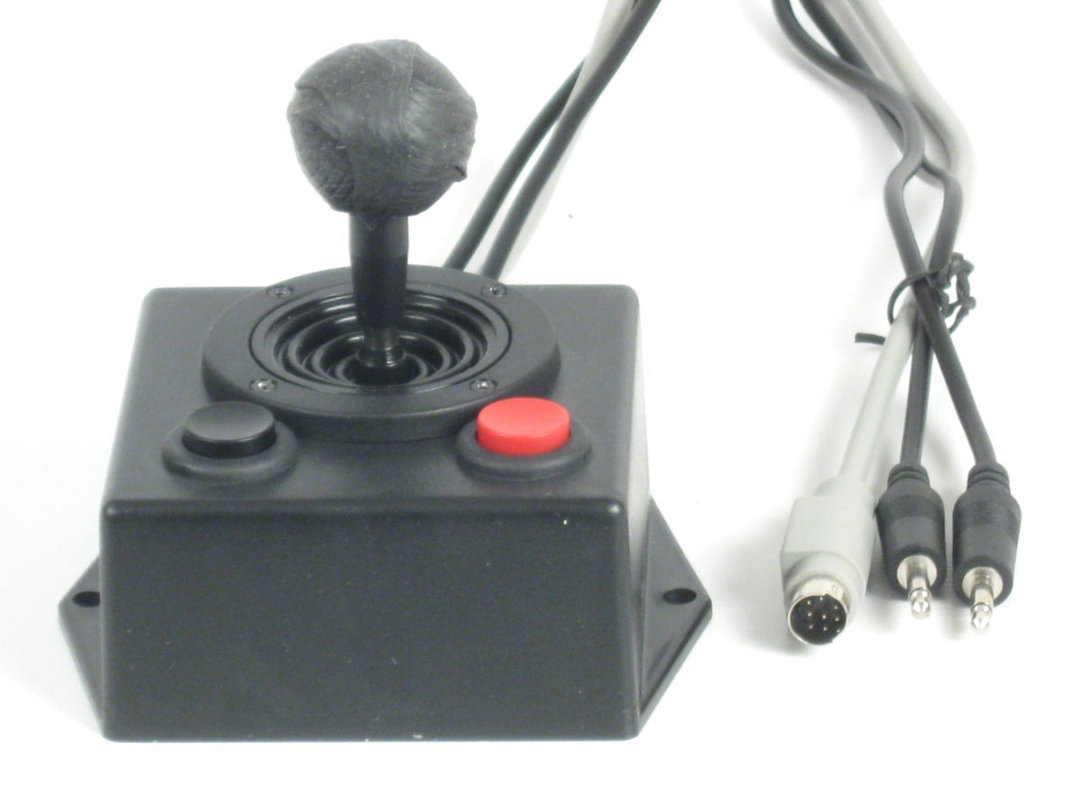 عصا تحكم تناظرية كبيرة متعددة الاستخدامات مع أزرار ضغط مزدوجة