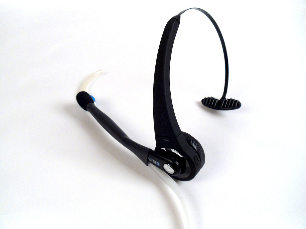 Sip-n-Puff Switches on Headset or Flexarm - Inclusive Inc