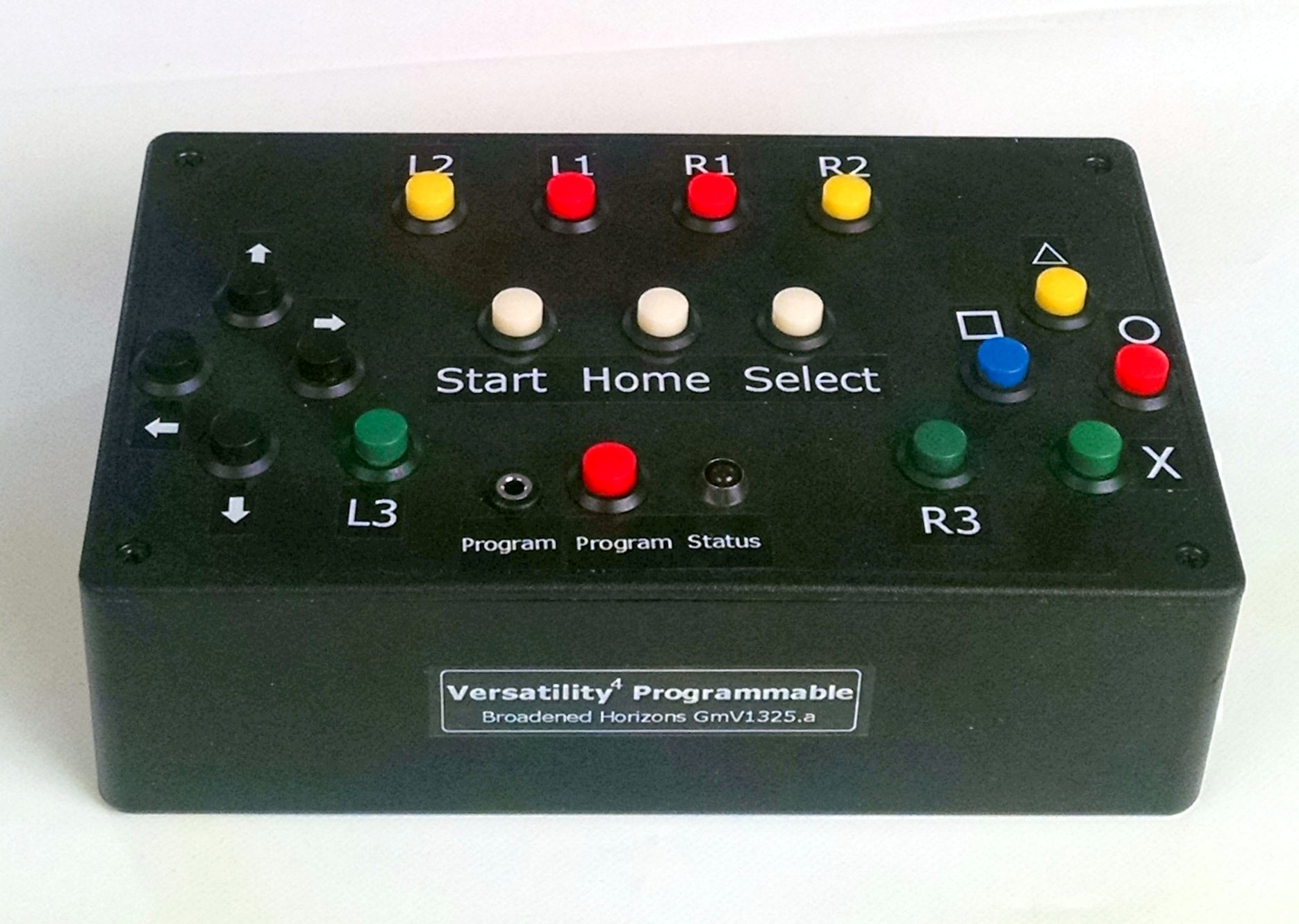 Versatility v4 Customizable & Programmable Ability Switch Game Controller Only for PS3 & PC - Broadened Horizons Direct