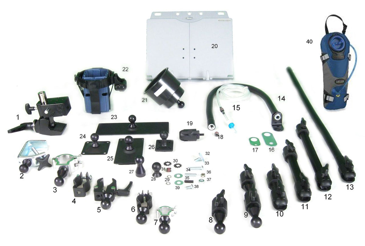 3rd Arm Mounting & Hydration System Pro Evaluation Kit - Broadened Horizons Direct