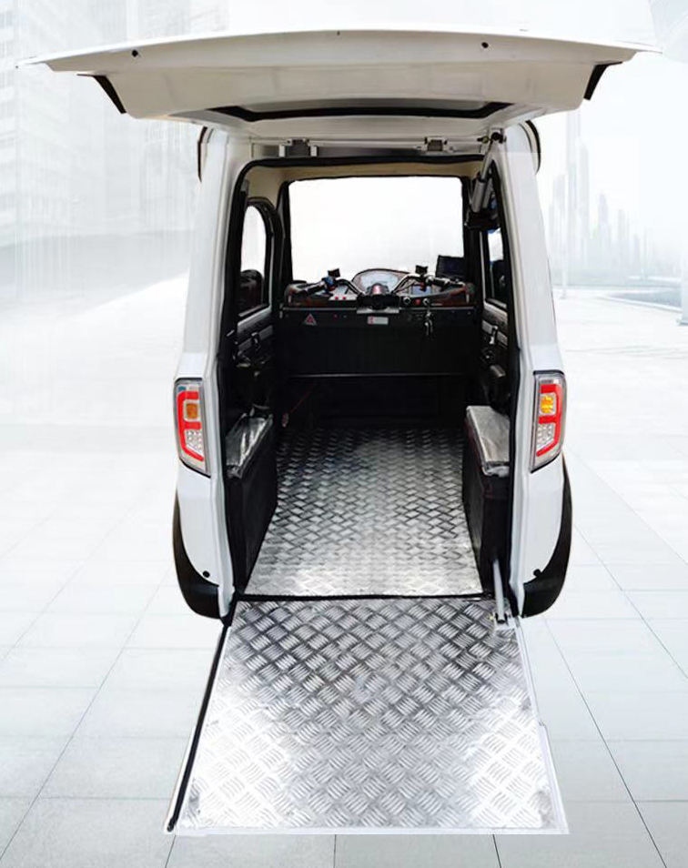 Sponsor del titolo del tour nazionale degli Stati Uniti di Echariot Electric Sedia a rotelle Microcar (rimorchiato dietro RV)