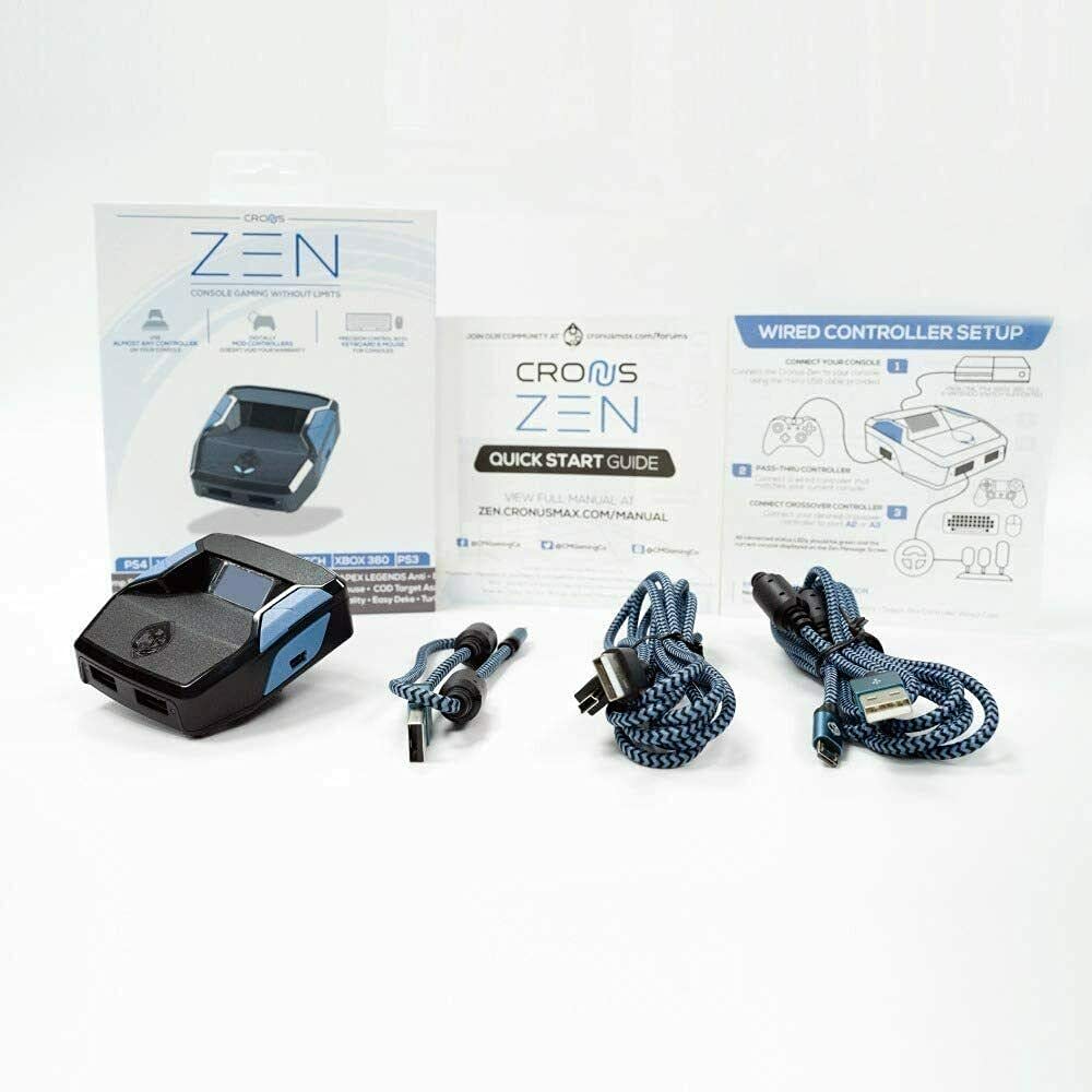 Cronusmax Plus ou Zen Programmable Game Console Adaptadores
