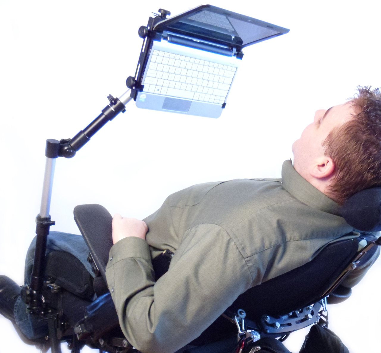 Robo Arm Mount Kit for Wheelchair or Bed - Broadened Horizons Direct