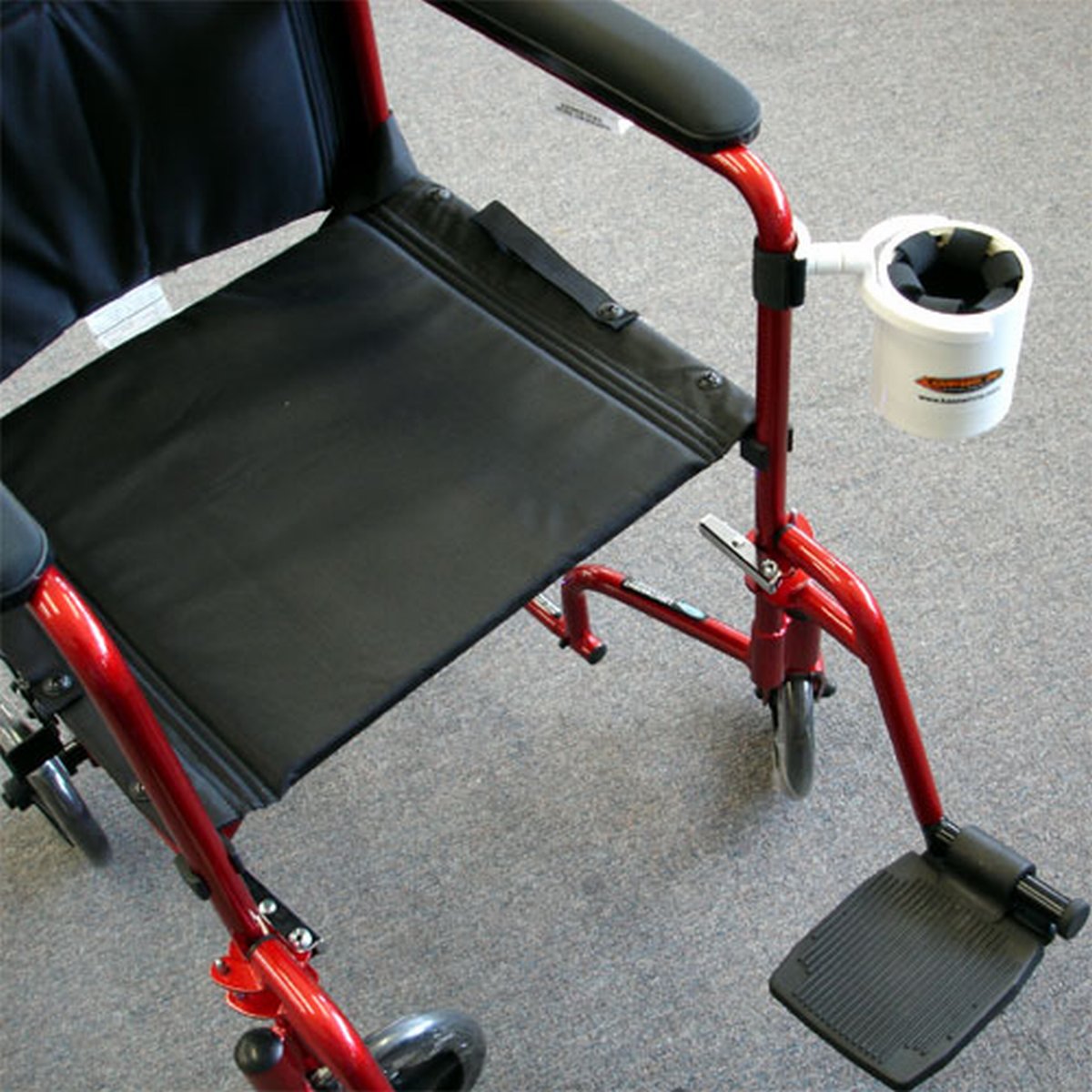 Wheelchair Water Bottle Holder Velcro Attaching