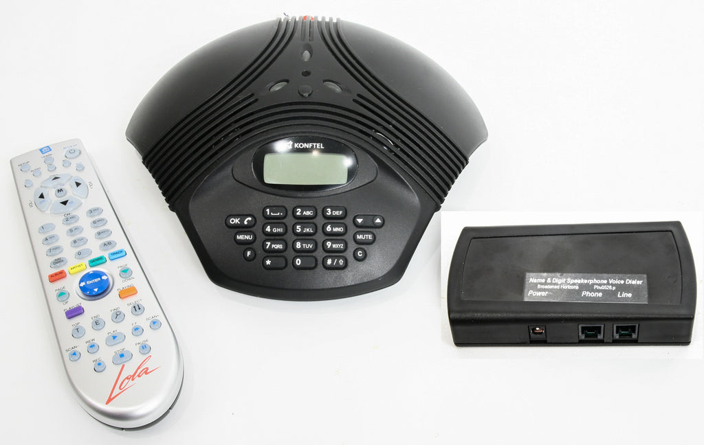 Voice Dialing TalkIR Konftel Speakerphone for Infrared ECU - Switch Enabled - Broadened Horizons Direct