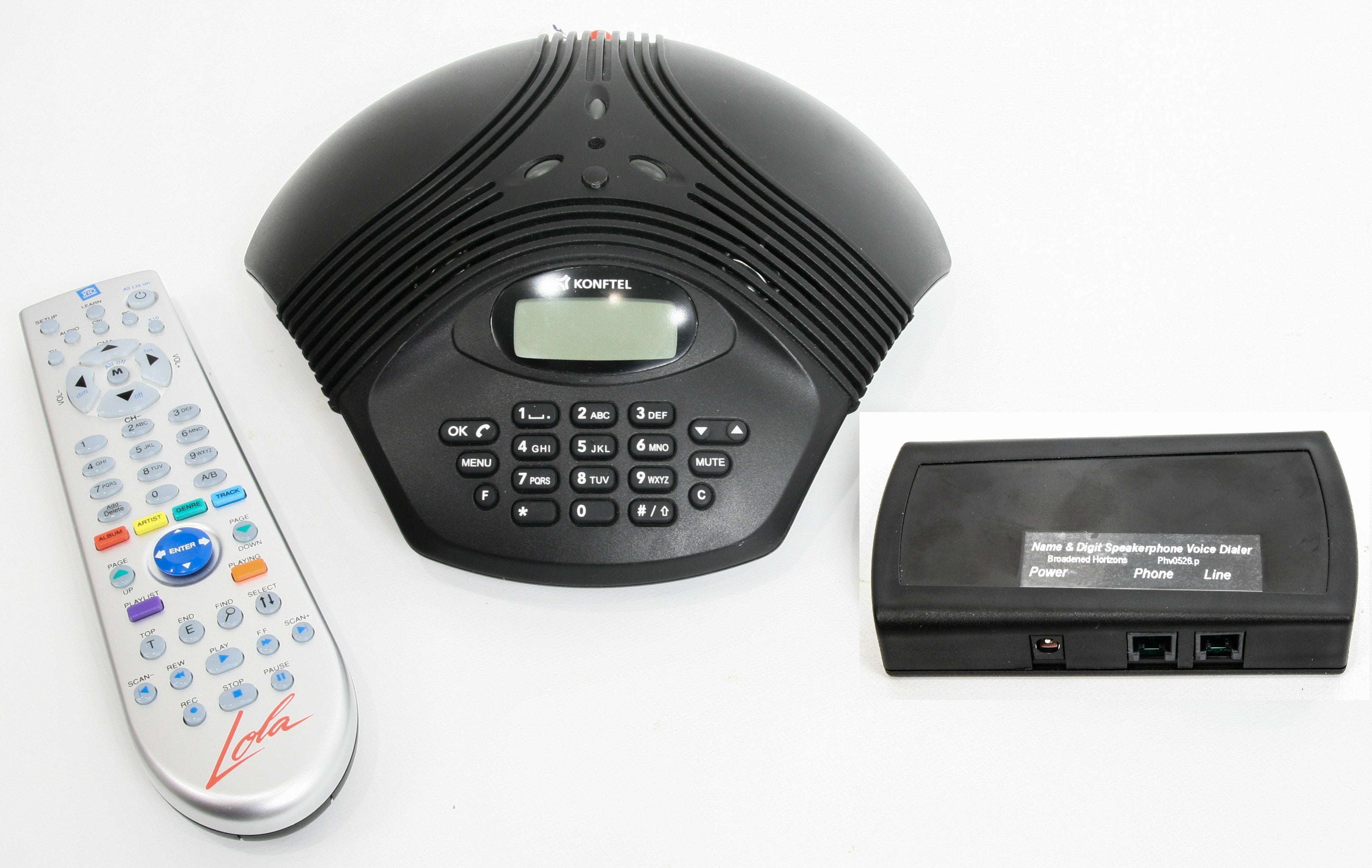 Voice Dialing TalkIR Konftel Speakerphone for Infrared ECU - Switch Enabled - Broadened Horizons Direct