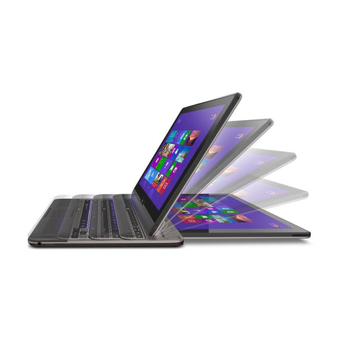 PC Accessibility Package - Customized Toshiba 12.5-Inch Windows 8.1 Convertible Tablet & Laptop Ultrabook with Dragon Voice Recognition, Upgraded 8GB Ram, & 2 Hours Training - Broadened Horizons Direct
