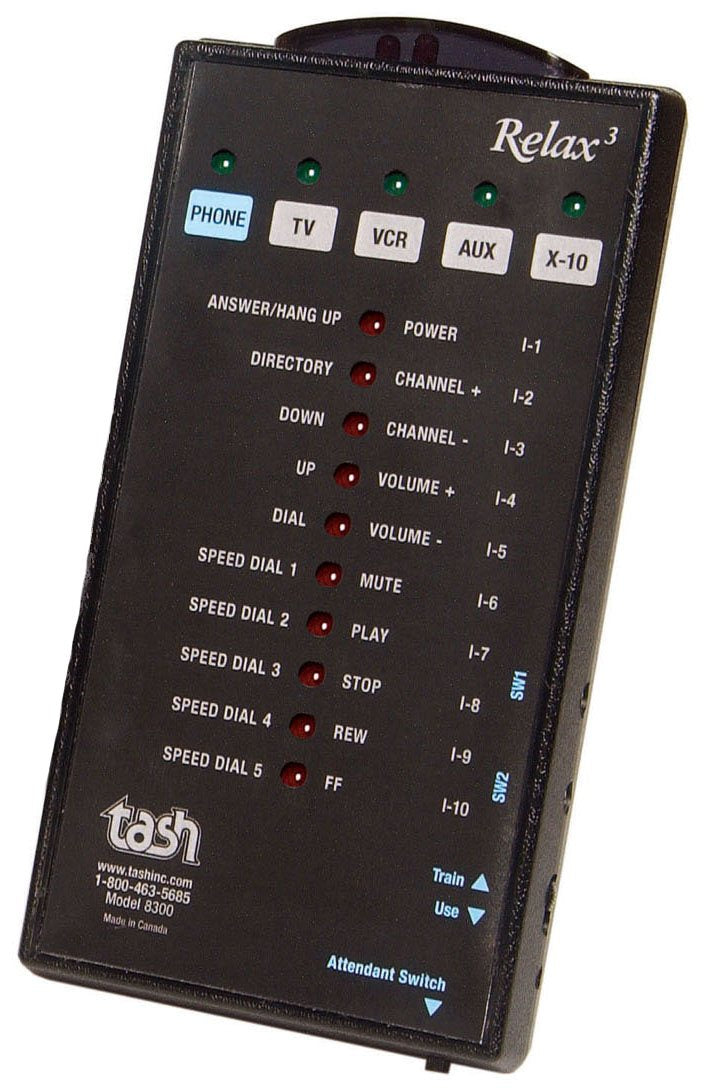 Relax 3.5 Switch Scanning 50 Function IR Environmental Controller for TalkIR Infrared ECU Speakerphone - Broadened Horizons Direct