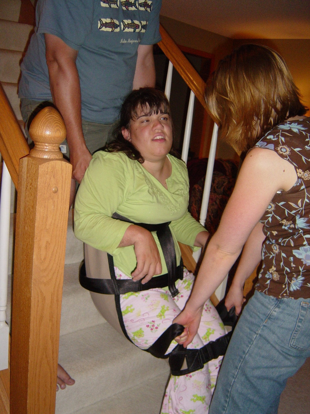 Comfort Carrier Patient Lift Sling for Wheelchair to Aircraft Transfers & Evacuation - FREE WORLDWIDE SHIPPING! - Inclusive Inc
