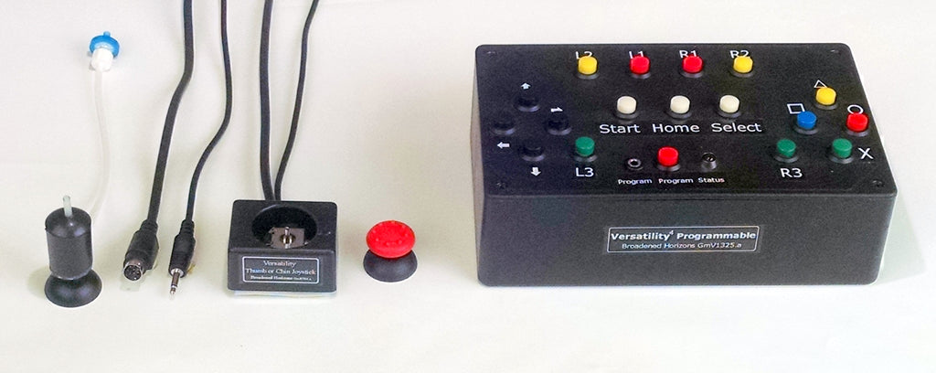 Versatility v4 Customizable & Programmable Ability Switch Game Controller Only for PS3 & PC - Broadened Horizons Direct